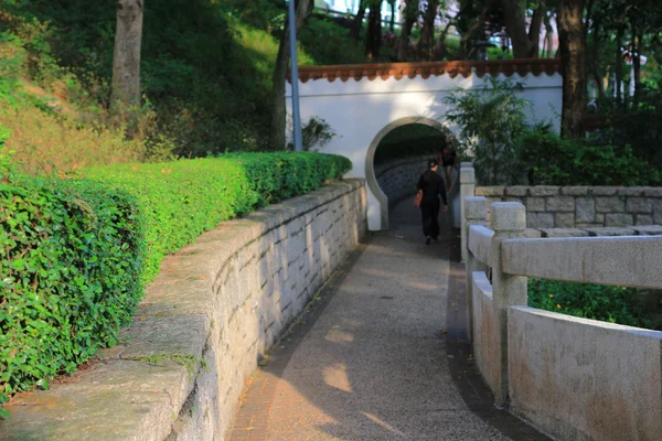 The chinese garden at the city U  hk — ストック写真