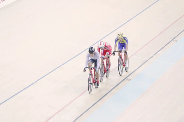 Indoor baanwielrennen — Stockfoto