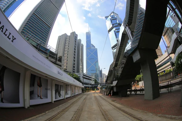 Modern office buildings in central Hong Kong — Stock Photo, Image