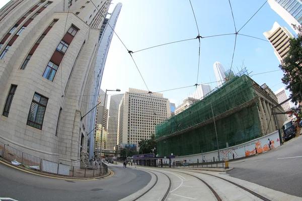 China in Central, Hong Kong wolkenkrabber — Stockfoto