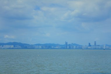 Derin koyu, Shenzhen Bay, görüntülemek hk