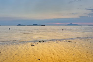 Akciğer Kwu tan, Tuen Mun günbatımı