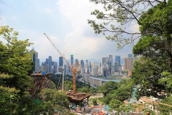 Bowen Road Ansicht von wan chai — Stockfoto