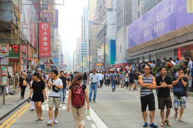 Mong Kok üzerinde Ekim 2014 şemsiye devrim