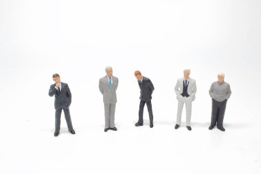 Küçük iş adamlarından oluşan bir grup.