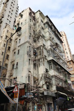 25 Ekim 2020 Eski apartman, Tong Lau Mong kok, Hk