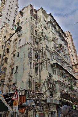 25 Ekim 2020 Eski apartman, Tong Lau Mong kok, Hk