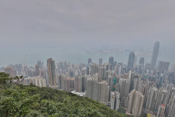 Paź 2020 Hong Kong Dzielnica Rozwoju Chmur Nieba — Zdjęcie stockowe