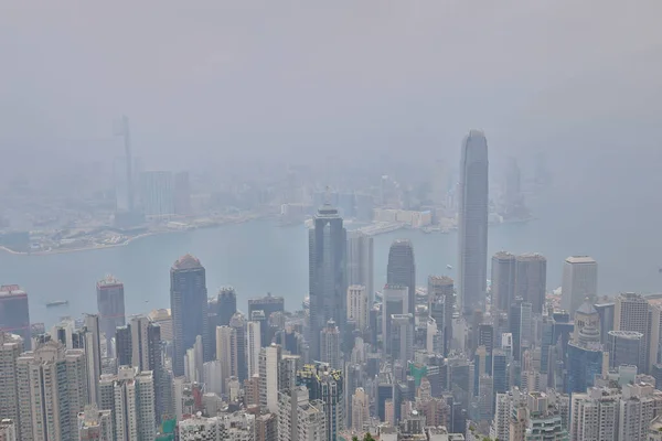 Οκτ 2020 Λιμάνι Της Βικτώριας Και Kowloon Θέα Από Την — Φωτογραφία Αρχείου