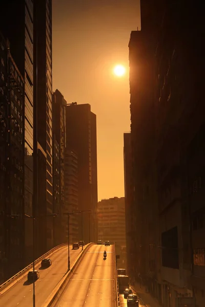 Novembro 2020 Cidade Henge Wong Chuk Hang Road — Fotografia de Stock