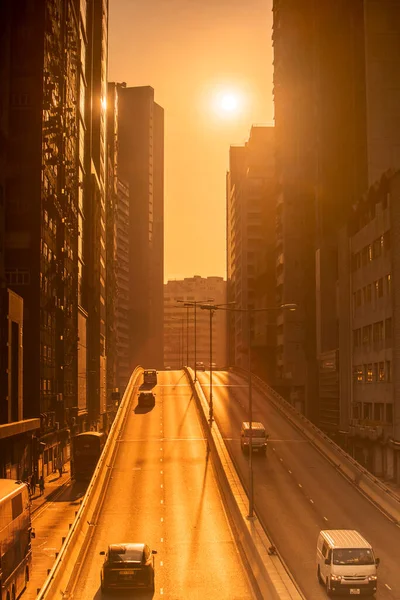 2020年11月7日市の避難所 ウォンチュクハング道路 — ストック写真