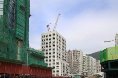 13 Kasım 2020 Yatırımcı ve müteahhitler Tonkin Caddesi 'ndeki şantiyede