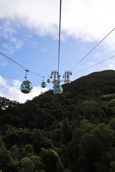 Nov 2020 Seilbahn Ocean Park Hongkong — Stockfoto