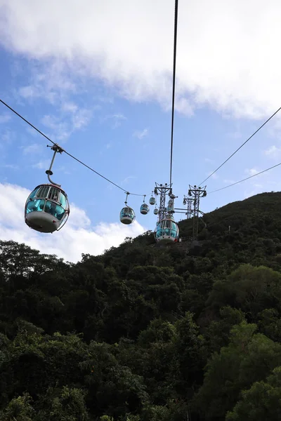 Nov 2020 Seilbahn Ocean Park Hongkong — Stockfoto