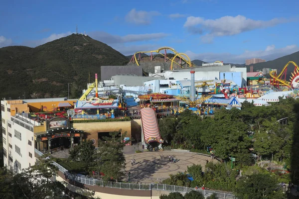 Nov 2020 Ocean Park Thrill Mountain Vid Hong Kong — Stockfoto
