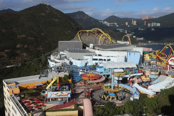 Nov 2020 Ocean Park Thrill Mountain Hong Kong — Stock Photo, Image