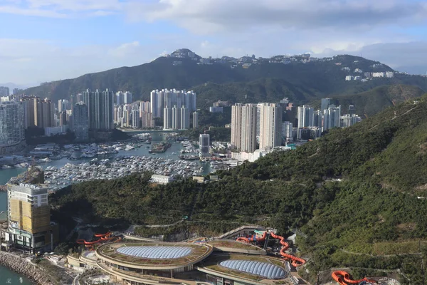香港海洋公园大水湾公园2020年11月18日 — 图库照片