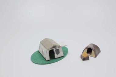 Tahtadaki örnek kampın ölçeği