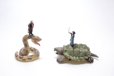 Hayvanın figürünün ölçeği