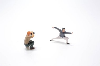 Bir Mini Fotoğrafçı Fotoğraf Çekimi