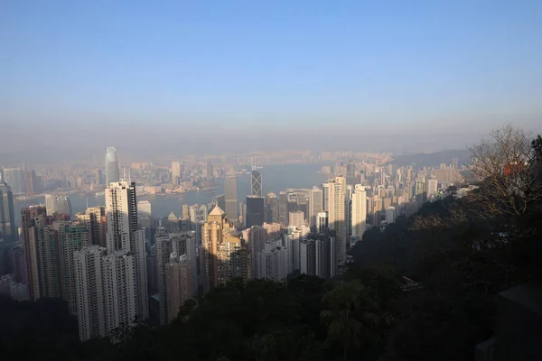 Nov 2020 Hongkong Von Victoria Gap Nahe Der Spitze Des — Stockfoto