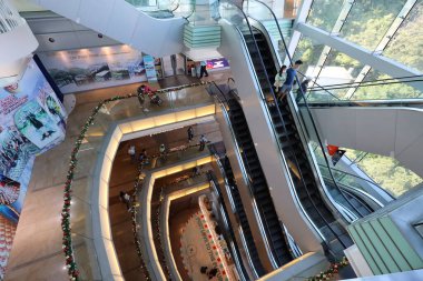 26 Kasım 2020 Victoria Pea 'nin tepesindeki 360 numaralı binanın içini görüyor.