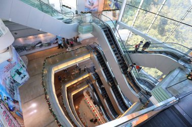 26 Kasım 2020 Victoria Pea 'nin tepesindeki 360 numaralı binanın içini görüyor.