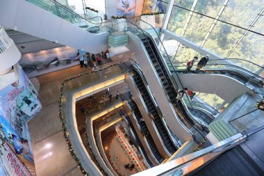 26 Kasım 2020 Victoria Pea 'nin tepesindeki 360 numaralı binanın içini görüyor.