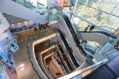 26 Kasım 2020 Victoria Pea 'nin tepesindeki 360 numaralı binanın içini görüyor.