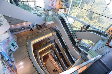 26 Kasım 2020 Victoria Pea 'nin tepesindeki 360 numaralı binanın içini görüyor.