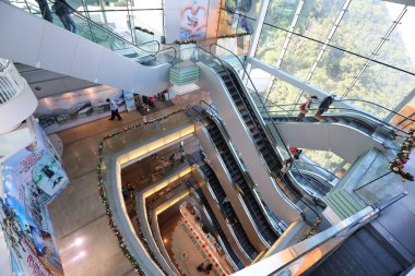 26 Kasım 2020 Victoria Pea 'nin tepesindeki 360 numaralı binanın içini görüyor.