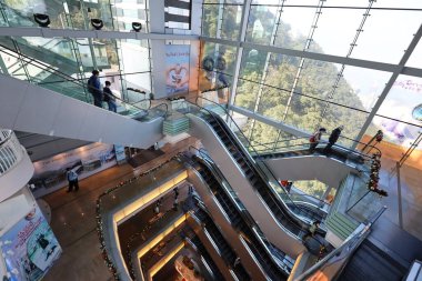 26 Kasım 2020 Victoria Pea 'nin tepesindeki 360 numaralı binanın içini görüyor.