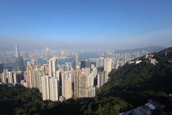 Nov 2020 Hong Kong Paysage Urbain Vue Tour Pic — Photo