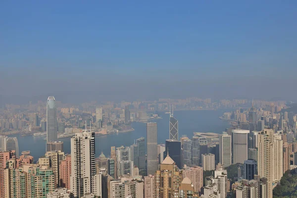 Νοε 2020 Hong Kong Cityscape Θέα Στην Κορυφή Του Πύργου — Φωτογραφία Αρχείου