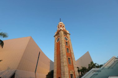 27 Kasım 2020 Eski Kowloon-Canton Demiryolu Saat Kulesi, hk