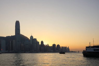 27 Kasım 2020 Victoria Limanı, Hong Kong Finans Bölgesi