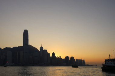 27 Kasım 2020 Victoria Limanı, Hong Kong Finans Bölgesi
