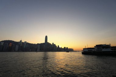 27 Kasım 2020 Victoria Limanı, Hong Kong Finans Bölgesi