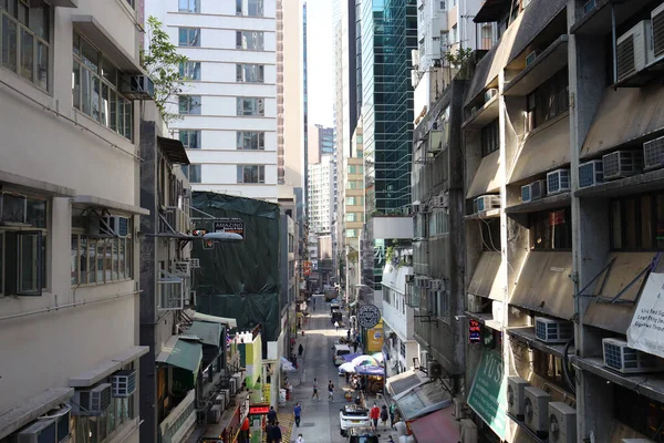 Nov 2020 Stanley Street Zentral Ong Kong — Stockfoto