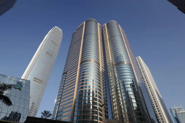 Nov 2020 Modern Office Buildings Central Hong Kong — Stock Photo, Image