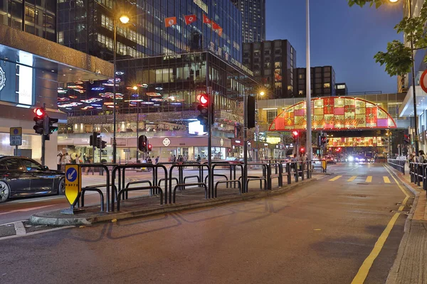 Nov 2020 Kerstverlichting Weergaven Tsim Sha Tsui Oost — Stockfoto