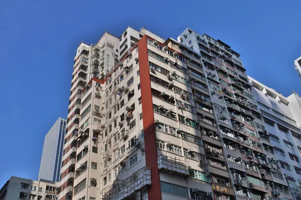 Dec 2020 Het Woon Werkgebied Wan Chai — Stockfoto