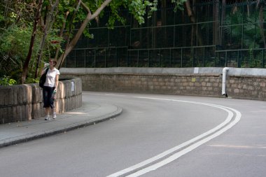 Adadaki Hong Kong otoyolu, Hong Kong 11 Kasım 2007