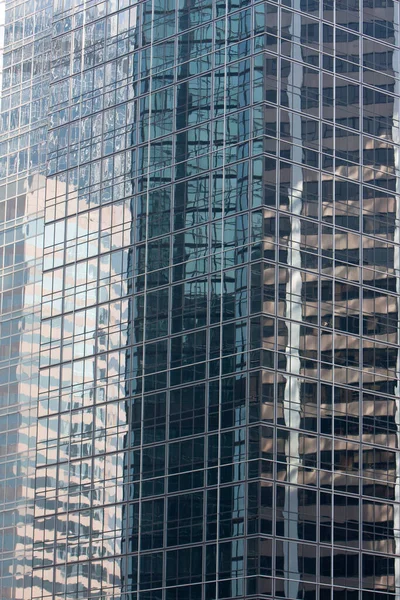 Reflection Office Building Glass Wall Χονγκ Κονγκ Νοε 2007 — Φωτογραφία Αρχείου