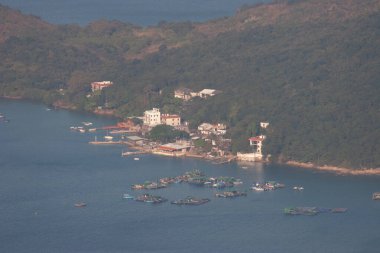 31 Aralık 2006, Ma Nam Wat 'taki balık çiftliği, sai kung