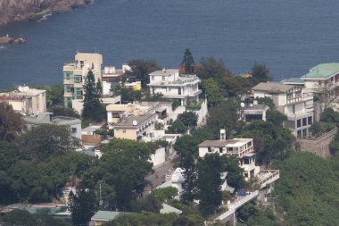 23 Nisan 2006 Shek O köyü, Hong Kong manzaralı..