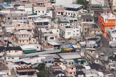 23 Nisan 2006 Shek O köyü, Hong Kong manzaralı..