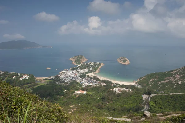 April 2006 Shoreline Shek Hongkongs Sommer – stockfoto