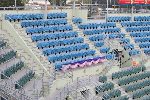 Soportes Vacíos Estadio Con Asientos Vacíos Marzo 2006 — Foto de Stock