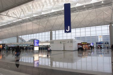 25 Mart 2006 Hong Kong Uluslararası Havalimanı İçişleri, Terminal 1